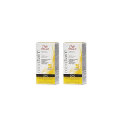 ) Wella Color Charm 12NG Surf Side Blonde Plus Permanent Liquid Haircolor - 12NG - (2pks