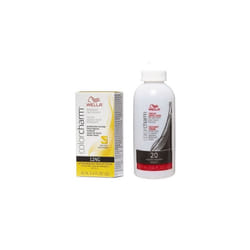 3.6oz) Wella Color Charm 12NG Surf Side Blonde Plus Permanent Liquid Haircolor - 12NG+Dev(Vol.20