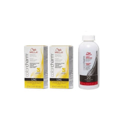 +Dev(Vol.20)3.6oz) Wella Color Charm 12NG Surf Side Blonde Plus Permanent Liquid Haircolor - 12NG(2
