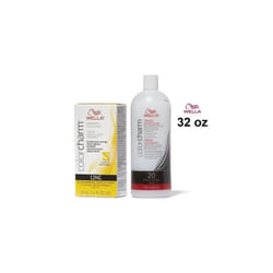 32oz) Wella Color Charm 12NG Surf Side Blonde Plus Permanent Liquid Haircolor - 12NG+Dev(Vol.20