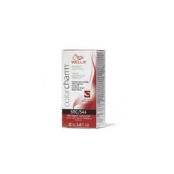 Wella 6RG Light Copper Color Charm Permanent Liquid Haircolor - 6RG Light Copper