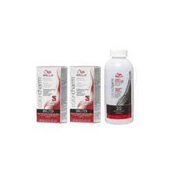 +Dev(Vol.20)3.6oz) Wella 8RG Titian Red Blonde Color Charm Permanent Liquid Haircolor - 8RG(2