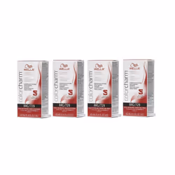 ) Wella 8RG Titian Red Blonde Color Charm Permanent Liquid Haircolor - 8RG - (4pks
