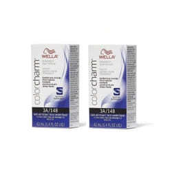 ) Wella 10A Palest Ash Blonde Color Charm Permanent Liquid Haircolor - 3A (2pks