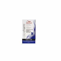Wella 5AA Light Brown Intense Ash Color Charm Permanent Liquid Haircolor - 5AA Light Brown Intense Ash