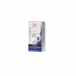 Wella 7A Medium Smokey Ash Blonde Color Charm Permanent Haircolor & Developer (Vol. 20) - 7A/672