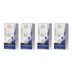 Wella 12C Ultra Light Blonde Color Charm Permanent Hair Colour - 7A/672 - pack of 4