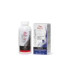 3.6oz) Wella 12C Ultra Light Blonde Color Charm Permanent Hair Colour - 7A+Developer (Vol. 20