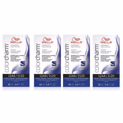 ) Wella 12C Ultra Light Blonde Color Charm Permanent Hair Colour - 12A (4pks
