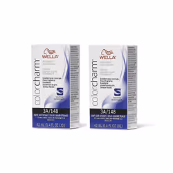 ) Wella 12C Ultra Light Blonde Color Charm Permanent Hair Colour - 3A (2pks