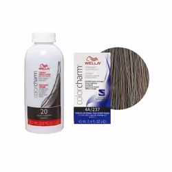 3.6oz) Wella 12C Ultra Light Blonde Color Charm Permanent Hair Colour - 4A+Dev (Vol.20