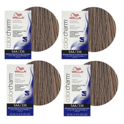 Wella 12C Ultra Light Blonde Color Charm Permanent Hair Colour - 5AA - pack of 4
