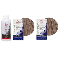 3.6oz) Wella 12C Ultra Light Blonde Color Charm Permanent Hair Colour - 6A+6A+Dev (Vol. 20