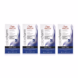 Wella 12C Ultra Light Blonde Color Charm Permanent Hair Colour - 6AA - pack of 4