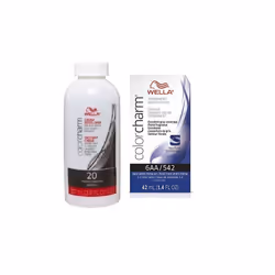 3.6oz) Wella 12C Ultra Light Blonde Color Charm Permanent Hair Colour - 6AA+Dev (Vol. 20