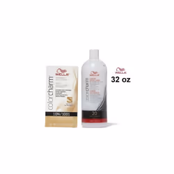 32oz) Wella 10N Satin Blonde Color Charm Permanent Liquid Haircolor - 10N+Dev(Vol.20
