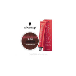 Schwarzkopf Igora Royal 5-88 Light Brown Auburn Red Permanent Color - 1pks