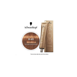 Schwarzkopf Igora Royal 8-60 Light Blonde Chocolate Natural Permanent Color - 1pks
