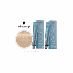 Schwarzkopf Igora Royal 10-14 Ultra Blonde Cendre Beige Permanent Color - 2pks