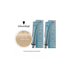 Schwarzkopf Igora Royal 10-14 Ultra Blonde Cendre Beige Permanent Color - 2pks