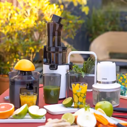 Livoo DOP192 electric grater/spiralizer Stainless steel Black, Stainless steel