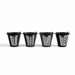 Livoo DOP192 electric grater/spiralizer Stainless steel Black, Stainless steel - Additional view 7