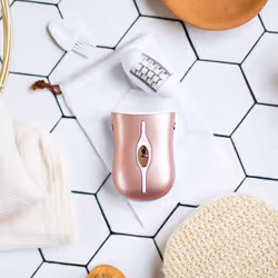 Livoo DOS167P epilator 32 tweezers Rose gold, White