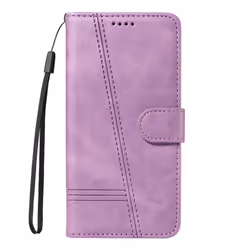 Emboss Lines Flip Leather Case for Redmi Note 13 Pro Plus Note13 Pro 4G 12pro+ 12s 12 Turbo 11s 10 9 8T Cards Solt Wallet - p ...