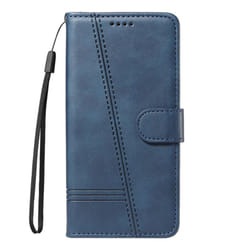 Emboss Lines Flip Leather Case for Redmi Note 13 Pro Plus Note13 Pro 4G 12pro+ 12s 12 Turbo 11s 10 9 8T Cards Solt Wallet - blue, redmi note 12 Pro 5G