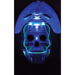 Glow In The Dark White Hockey Mask
