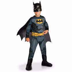 ) Boys' classic Batman Justice League costume - 7 - 8 years (122-128 cm