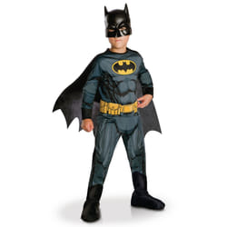 ) Boys' classic Batman Justice League costume - 7 - 8 years (122-128 cm