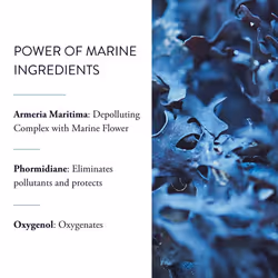 PHYTOMER Souffle Marin Energizing Face Serum | Oxygenating Anti Aging Serum for Face & Neck | Facial Cream Moisturizer Corrects Dull Skin | Protects &