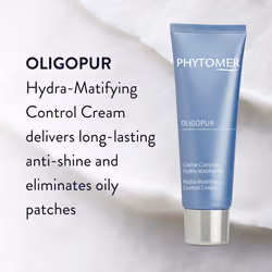 Phytomer OLIGOPUR Hydra-Matifying Face Moisturizer Cream | Hydrating Face Lotion for Oil Control | Restore Healthy  Clear Skin | For Combination & Oil