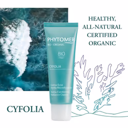 PHYTOMER Cyfolia Organic Face Toning Cleansing Lotion | Healthy  All-Natural Facial Toner| Certified Organic | Gentle Face Cleanser & Makeup