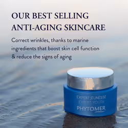 Phytomer Expert Youth Wrinkle Plumping Face Cream | Hydrating Anti-Wrinkle Cream for Smooth Skin Renewal | 96% Natural Origin Ingredients |