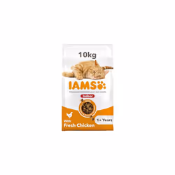 IAMS Indoor Complete Dry Cat Food for Adult and Senior Cats with Chicken 10 kg