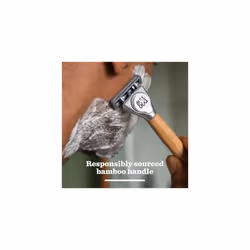 Bulldog Skincare Sensitive Men's Razor Refills, With 5 Tempered Steel Blades on Each of the Four Refill Blades, Works With All Bulldog Reusable Razor