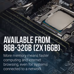 PNY MD8GSD43200-SI memory module 8 GB 1 x 8 GB DDR4 288-pin DIMM - Additional view 3
