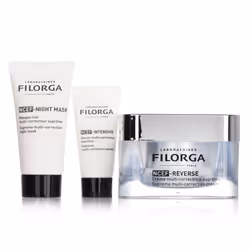 Filorga-Anti-Ageing Revolution Gift Set  (Limited Edition): 1x NCEF-Reverse Cream 50ml + 1x NCEF-Night Mask 15ml + 1x NCEF-Intensi...-3pcs+1Bag