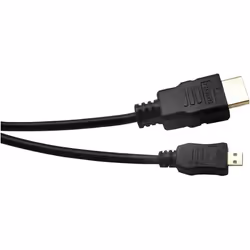 Connect 128499, 5 m, HDMI Type A (Standard), HDMI Type C (Mini), Black
