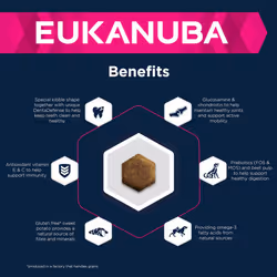 Eukanuba Grain Free Complete Dry Dog Food for Senior Large and Giant Breeds with Ocean Fish 12 kg