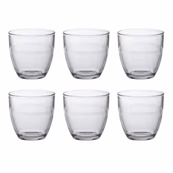 Duralex Set of 6 Gigogne Tumblers, 16cl