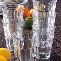 Duralex Picardie water glass 360ml, without filling mark, 6 Glasses