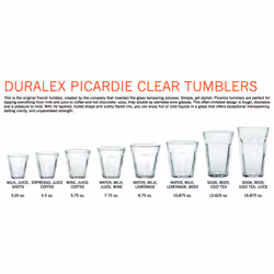 Duralex Picardie water glass 360ml, without filling mark, 6 Glasses - Additional view 7