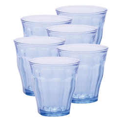 Duralex GG909 Picardie Tumblers, 310 mL, Marine Blue (Pack of 6)