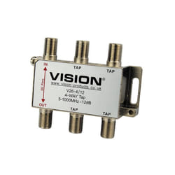 VISION - 4-Way 12dB MATV Tap V26-4/12