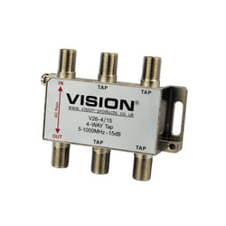 VISION - 4-Way 15dB MATV Tap V26-4/15