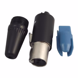 REAN - Mini-XLR Socket, In Line, 4 Pole