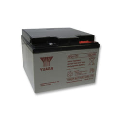 YUASA - 12V 24Ah NP Series Sealed Lead Acid Battery